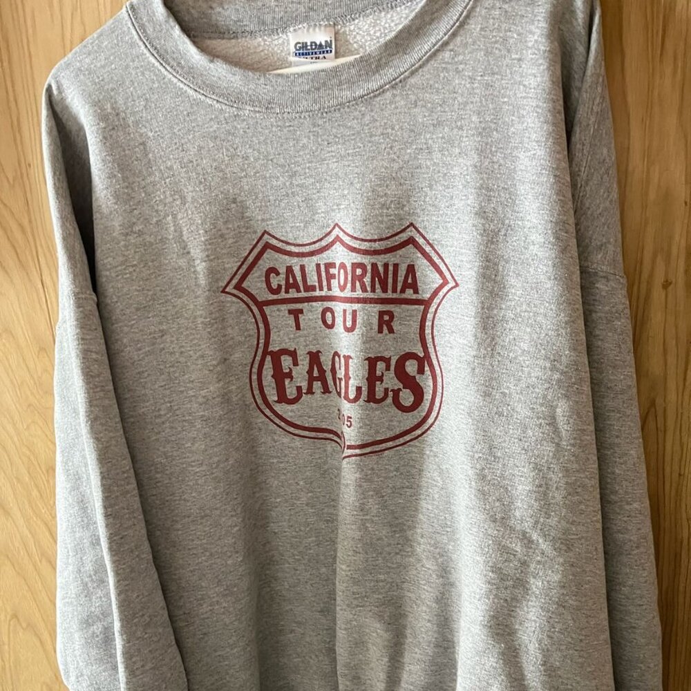 Eagles 2005 California Tour Gildan Crewneck Sweatshirt XXL